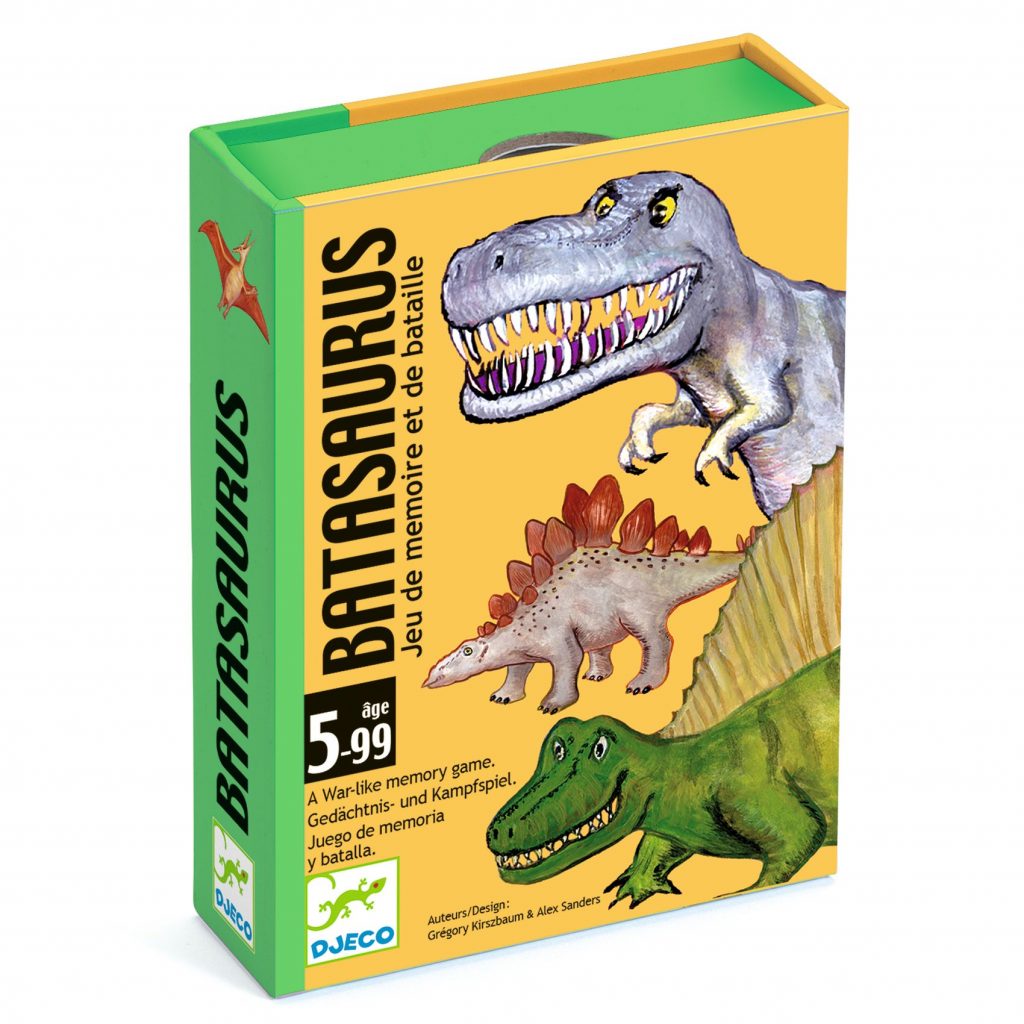 Djeco - Batasaurus - Dinók csatája memória kártyajáték